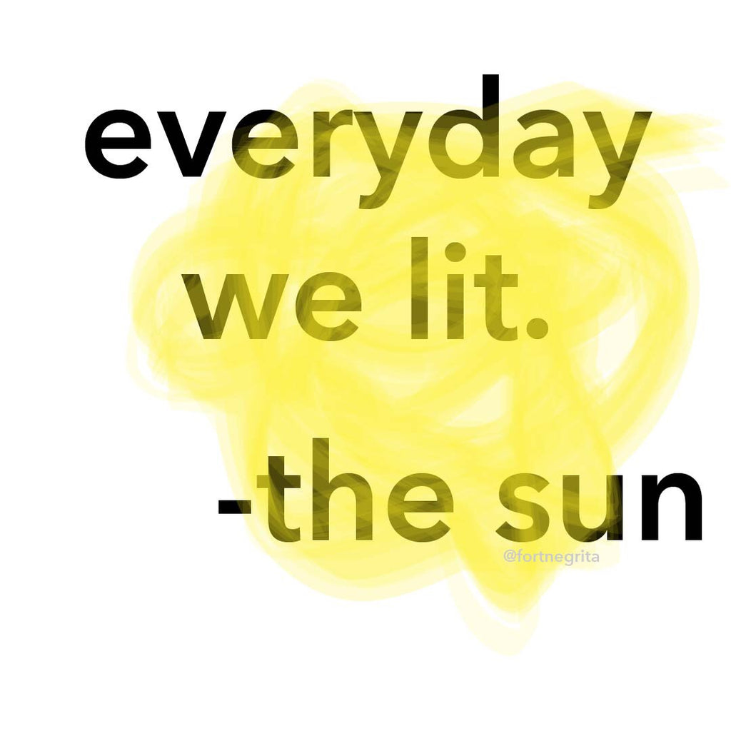 did u thank the sun today?